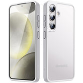 JETech Matte Case for Samsung Galaxy S24+ / S24 Plus 5G, Frosted Translucent Back Protective Slim Phone Cover, Anti-Fingerprints (Silver)
